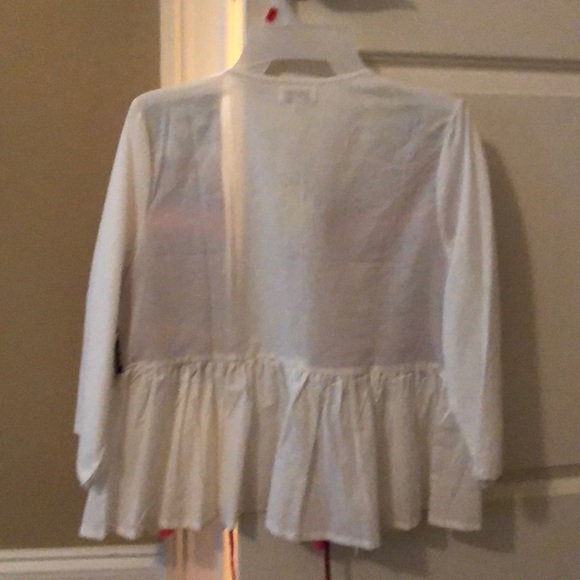 3/4 length sleeve embroidered jacket - Picture 6 of 9